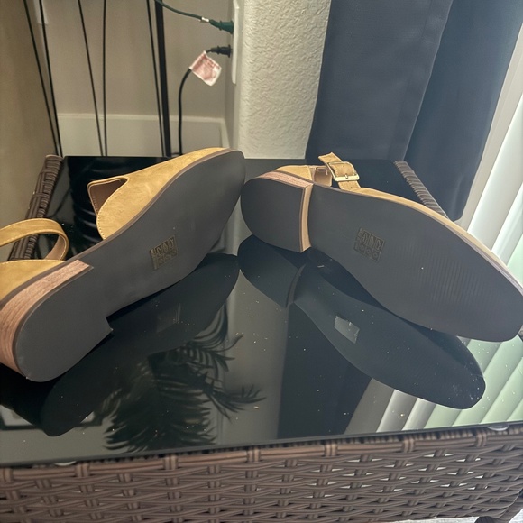 Journee Collection Ankle Buckle Strap Flats - Picture 3 of 4